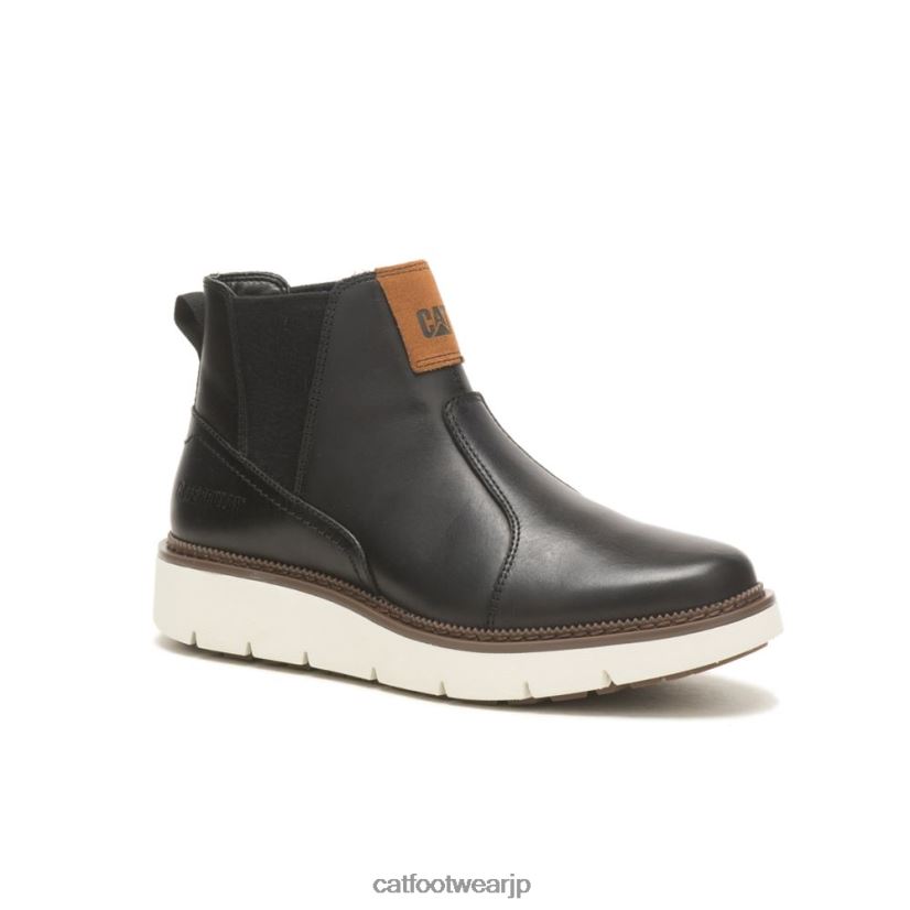 チャリオットチェルシーブーツ 黒 女性 N2JB0V307 Caterpillar |カジュアルブーツ